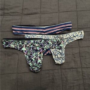 Colorful Patterned Mens thong brief
